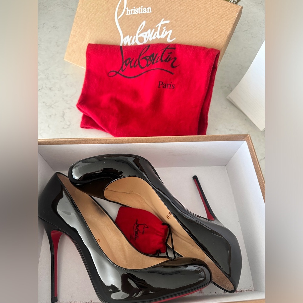 Christian Louboutin Fifi 100 Patent Calf